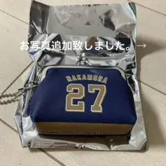 2022リーグ優勝記念 がま口ポーチ&ユニホーム柄クッション ヤクルト 中村悠平