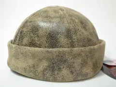 USA製Antique Leather Thugビンテージショートワッチ茶M新品