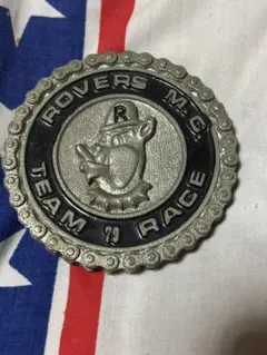 ビンテージ1979年ROVERS m.cTEAM 79RACEバックル検mac