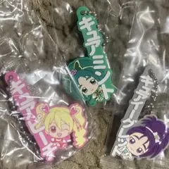 プリキュアオールスターズ【ガチャ】カプセルラバーマスコット 3個セット