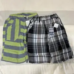未使用★F.O.KIDS ハーフパンツ ガーゼ　140 2枚セット