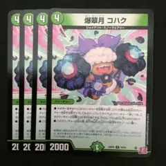 爆翠月コハク　４枚