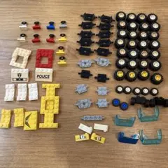 レゴ LEGO タイヤ、ホイールホルダー、ハンドルなど 車関係パーツ類 まとめ