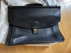 COACH オールドコーチ ビジネスバッグ 2way 本革 黒