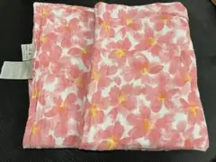 【美品】エイデンアンドアネイ おくるみ 花柄 ピンク