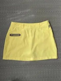 CARTELLAJAC イエロー ゴルフスカート