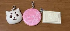 【出品〜8/19 17時】銀魂 お菓子風キーホルダー 坂田銀時 定春 山崎退