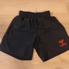 Hummel ブラック ハーフパンツ 130サイズ