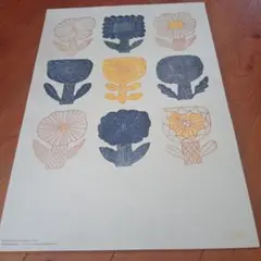 鹿児島睦 図案ポスター 9 FLOWERS（in the morning)