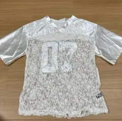 SHEIN ゲームシャツ　レース