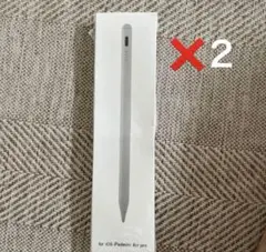 【新品未開封】磁気吸着対応 タッチペン スタイラスペン 2本セット