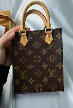 LOUISVUITTON ルイヴィトン トートバッグ サックプラ
