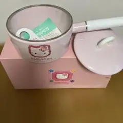 未使用品 ハローキティ キティちゃん ほうろう 片手鍋 14cm 昭和レトロ 人気ゲーム・おもちゃ・グッズ - 未使用品 ハローキティ キティ