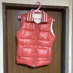 TOMMY HILFIGER オレンジ　ダウンベスト