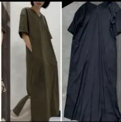 theory luxe SELINA EURO SENSITIVEロングワンピ