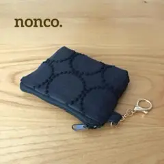 SALE！ミナペルホネンtambourineキーケース チャコール×ブラック