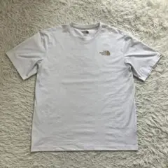 《状態良M人気》ノースフェイスTシャツエクスプローラホワイトnorth face