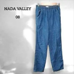 【NADA VALLEY】デニム　ゴム　リラックス　パンツ　ジーンズ　ブルー
