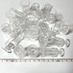 20個 パフェグラス大02 ミニチュア ドールハウス ハンドメイド