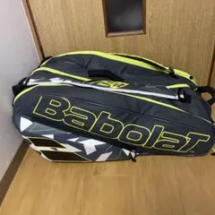 Babolat Aero ラケットバッグ グレー/イエロー12本