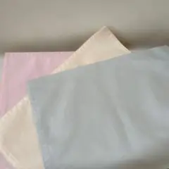 ビニールランチョンマット ピンク 水色　ベージュ　３枚