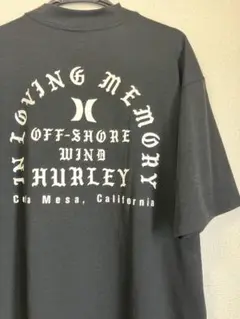 Hurley【ムラサキスポーツ別注】水陸両用 半袖ラッシュガード バックプリント