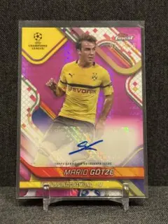 2024/25 topps finest ucc ゲッツェ 直筆サイン