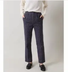 新品 IENA LIMONTA ジャガードパンツ