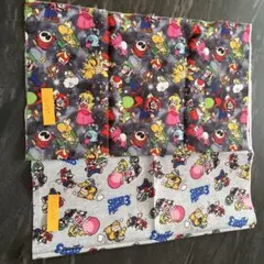 スーパーマリオキャラクター生地 2枚セット