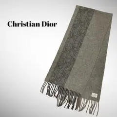 高級 クリスチャンディオール トロッター フリンジマフラー
