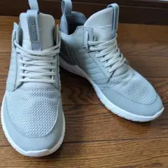 SUPRA グレー ハイカットスニーカー
