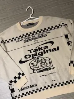 Taka Original タカオリジナルグラフィックセーター　ニット