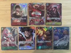 ワンピース カード　パラレル　７枚　まとめ売り