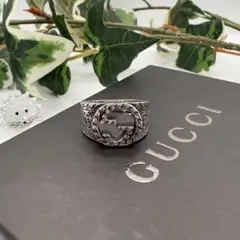 グッチ インターロッキングG アラベスク リング