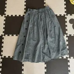 ブラックホワイトチェック サイズ64-70