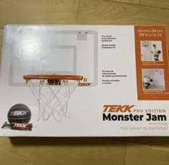 TEKK Monster Jam ミニバスケットボールフープ