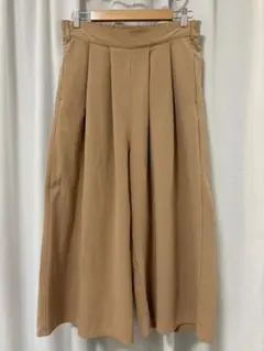 パンツ ワイドパンツ レディース ベージュ