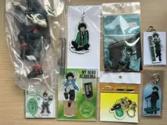 ヒロアカ 緑谷出久 8点 フィギュア アクリルスタンド アクリルキーホルダー