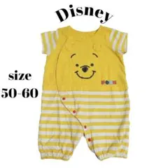 Disney ロンパース プーさん 半袖 夏服 50-60