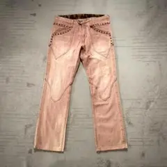 美品 NICOLE Y2K フレアデニム スタッズ 46