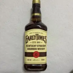 EARLY TIMES 700ml 2本セット EARLY TIMES 700ml 2本セット