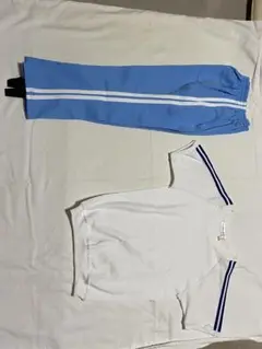 青白ストライプジャージセット