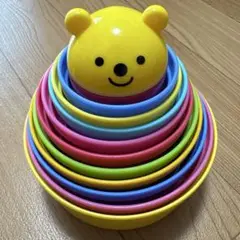 Combi クマ型積み重ねボウルセット