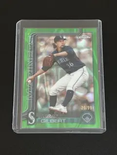Logan Gilbert Topps Chrome 2024 /99