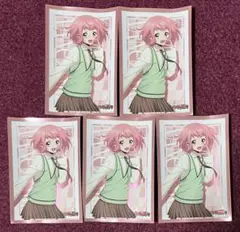 未使用 羽根山ウララ スリーブ 5枚 Master Deckset版