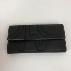 Dolceu0026Gabbana ドルチェu0026ガッバーナ 長財布 レザー ブラック