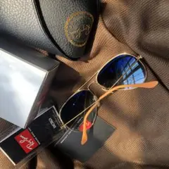 Ray-Ban美品レイバン サングラス キャラバン RB3025 メンズ EWN