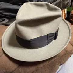 帽子 50s Vintage dobbs westward 7 1/4 58cm dobbs-boater-hat-vintage-