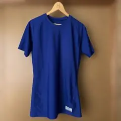 美品！　sagear 半袖アンダーシャツ　ブルー　サイズO