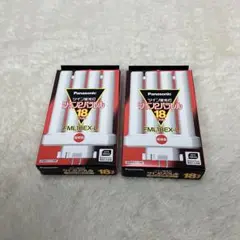 ツイン蛍光灯　パナソニック 18W形 電球色 FML18EXL 3個セット